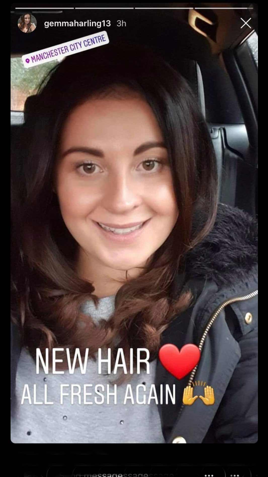 selfie of young girl with bouncy curls